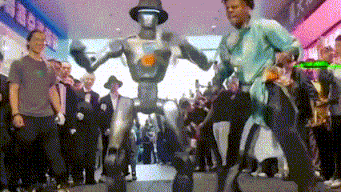 Robot dancing - example of a robot package